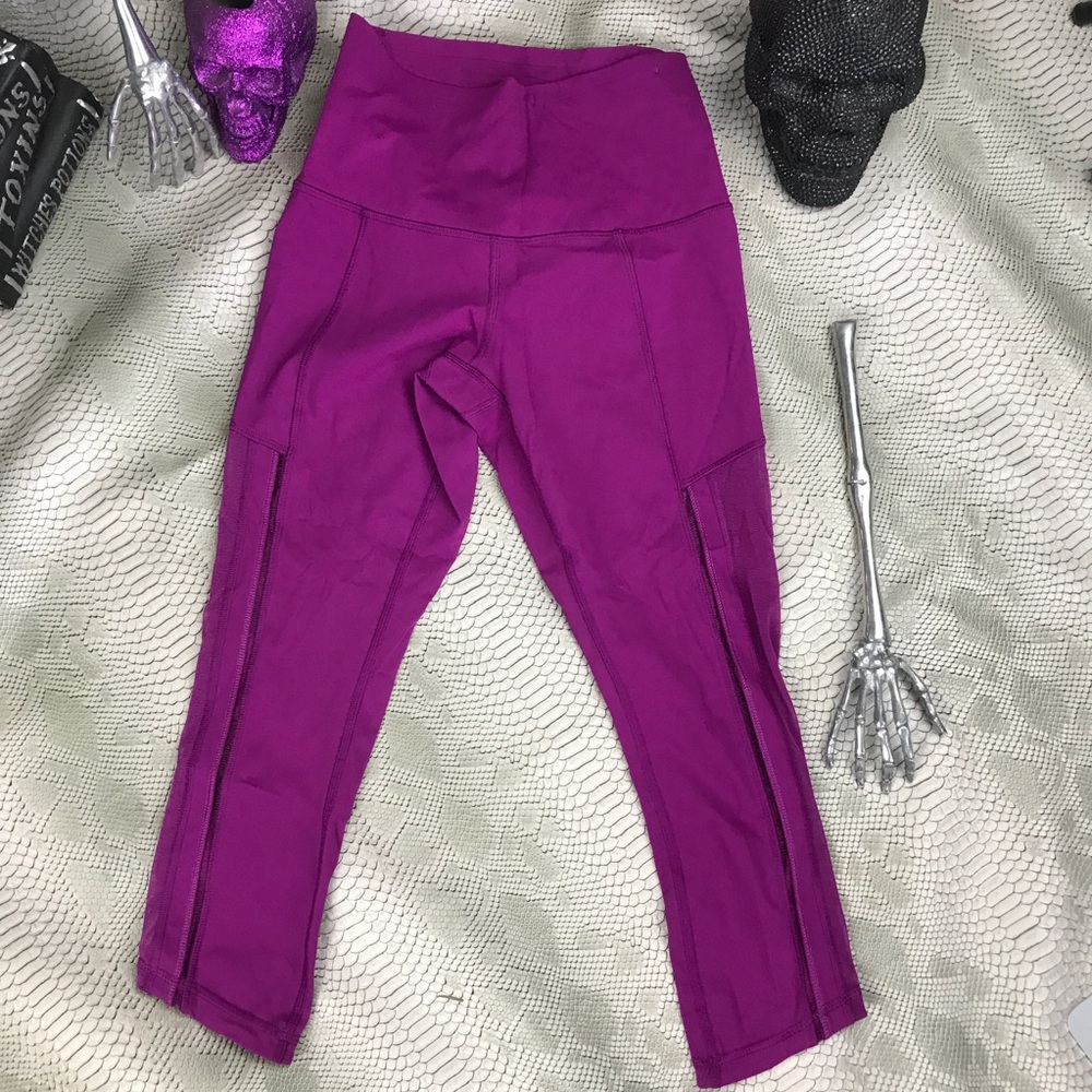 Lululemon align mesh Capri leggings